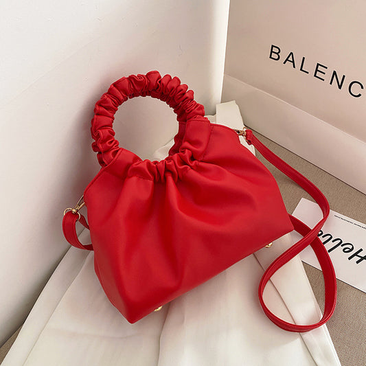 Women'S Simple Solid Color Shoulder Bag