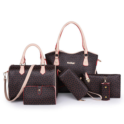 Women Fashion 6-Piece Shoulder Bag