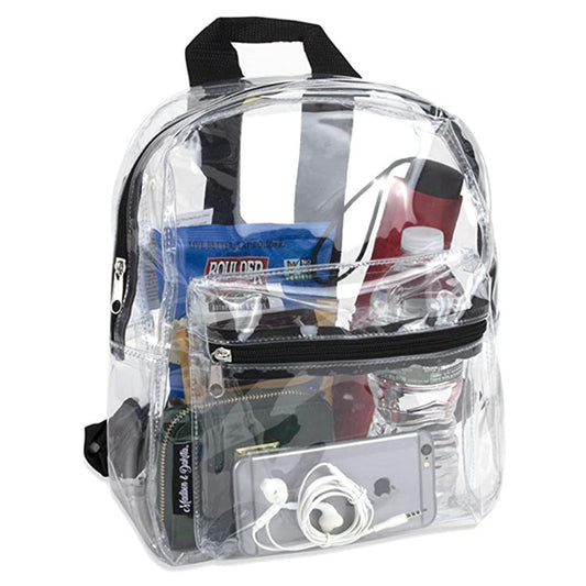 Fashion Large Capacity Clear Pvc Waterproof Backpack