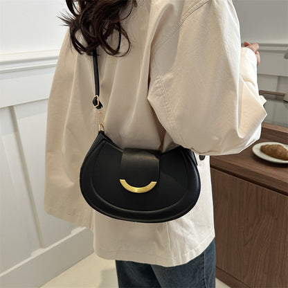 Women Fashion Casual Solid Color Shoulder Bag