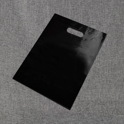 PE Solid Color Plastic Shopping Gift Bag