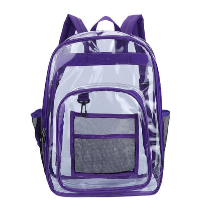 Unisex Fashion Clear Backpack Pvc Backpack