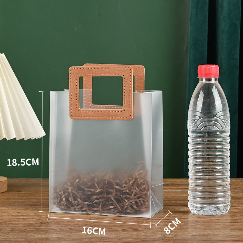 Creative Transparent PP Frosted Gift Gift Bag