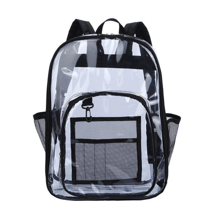 Unisex Fashion Clear Backpack Pvc Backpack