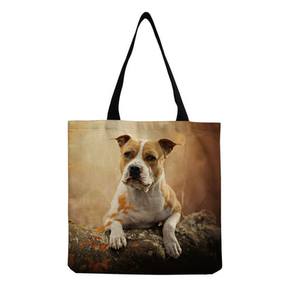 Personalized Large-Capacity Cute Pet Dog Printing Shopping Bag