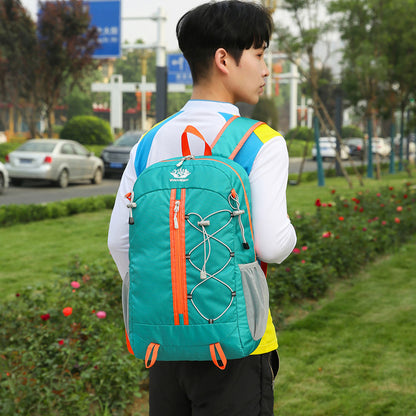 Simple Outdoor Lightweight Foldable Sports Large Capacity Travel Backpack