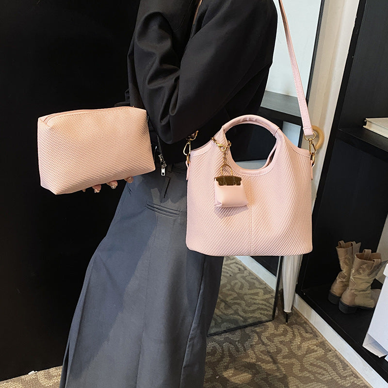 Women Fashion Casual Solid Color Crossbody Bag