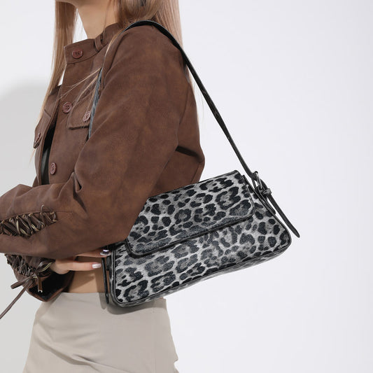 Sac à main personnalisé léopard élégant pour femme 