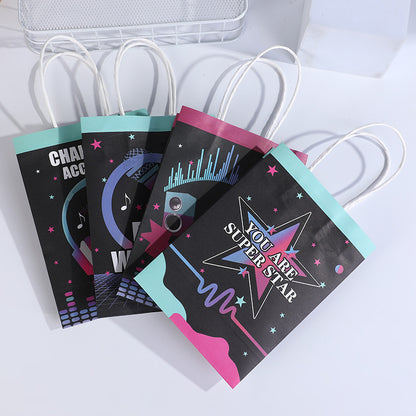 Sac de rangement et d'emballage personnalisé pour musique électronique, accessoires de vêtements 