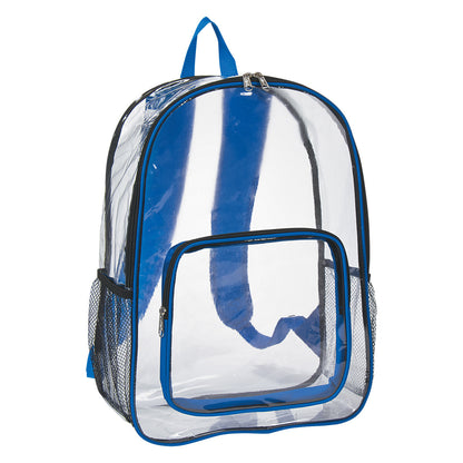 Fashion Casual Large Capacity Pvc Clear Backpack