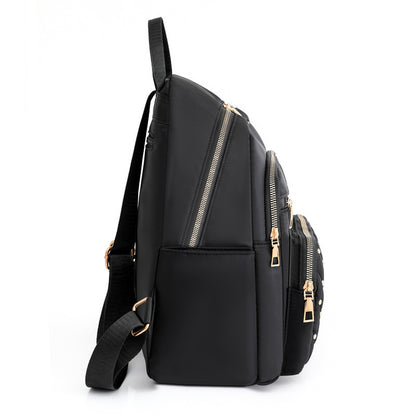 Women Fashion Embroidered Thread Oxford Backpack