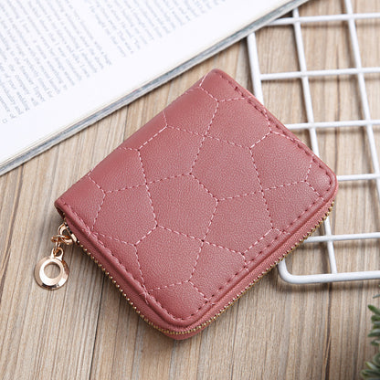Women Fashion Embroidered Short Creative Coin Purse