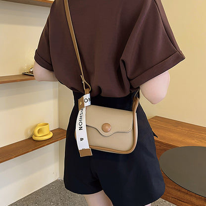 Women Fashion Vintage Flap PU Crossbody Bag