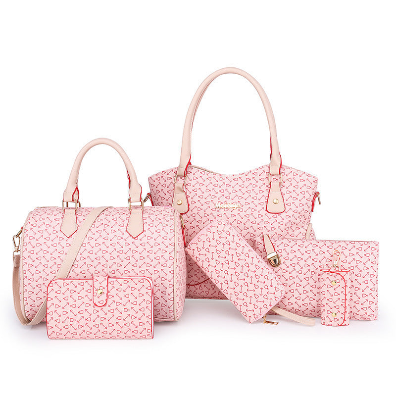 Women Fashion 6-Piece Shoulder Bag