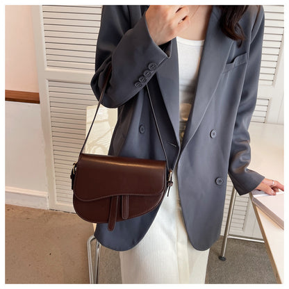 Women'S Fashion Vintage Underarm Saddle Bag Shoulder Bag