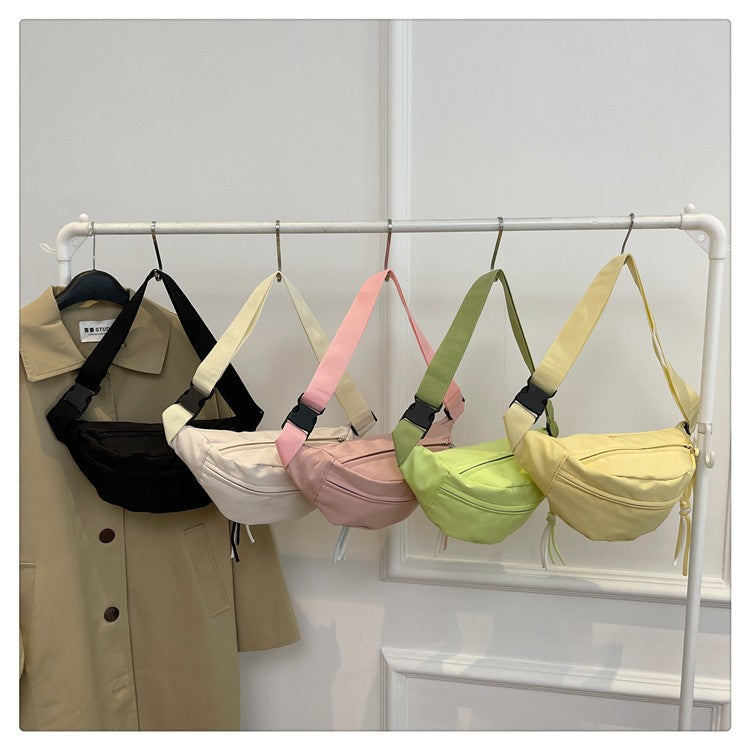 Women Simple Casual Large-Capacity Crossbody Chest Bag