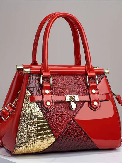 Sacs à main de grande capacité aux couleurs assorties 