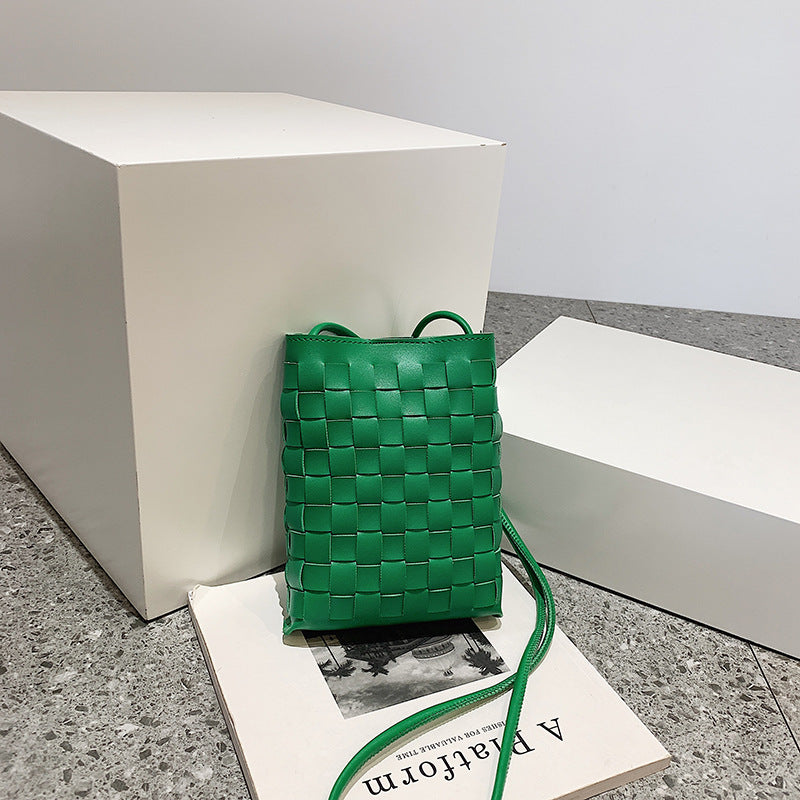 Fashion Solid Color Crossbody Bag