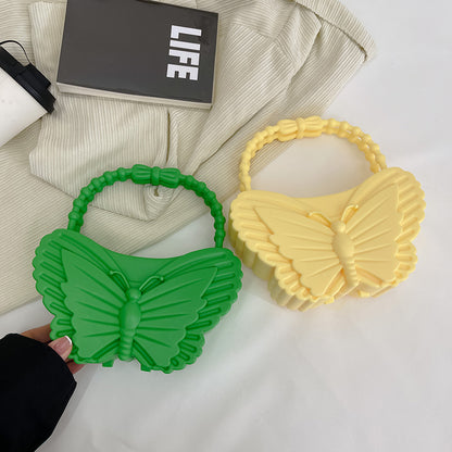 Women Fashion Butterfly Barbie Design Sense Fashion Dark Spice Girl Personality Sweet Cool Handbag