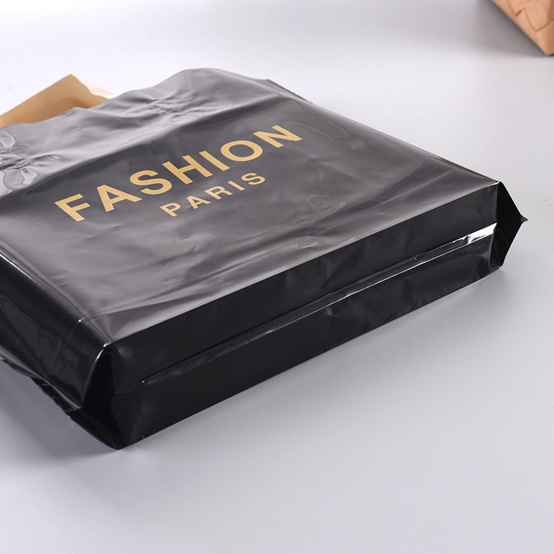 Simple Shopping Gift Plastic Tote Bag