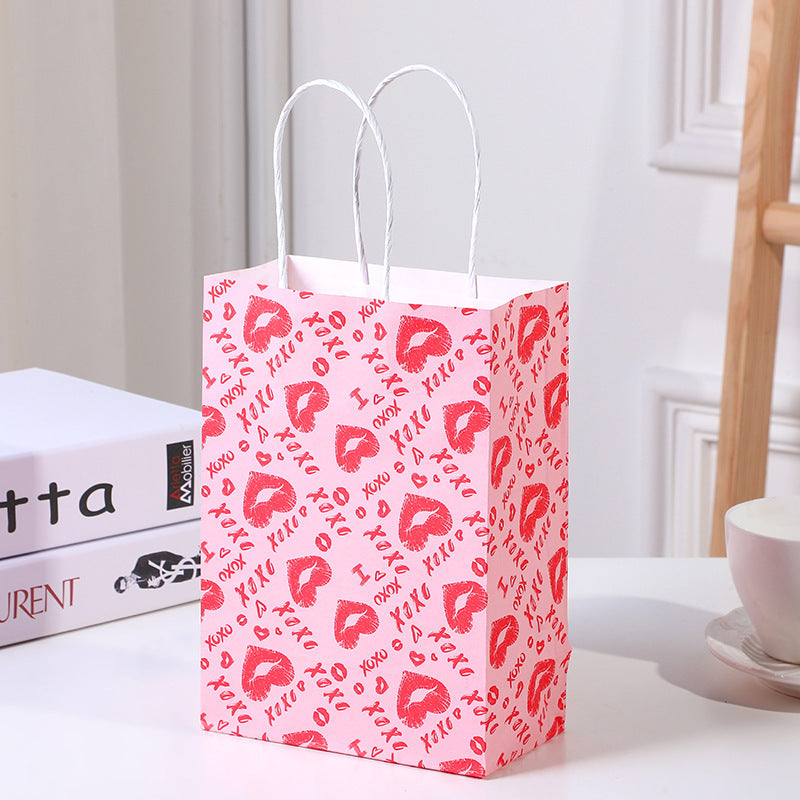 Sac de rangement imprimé Love pour accessoires de vêtements 
