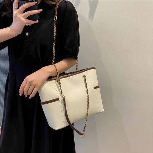 Sac à bandoulière carré en PU pour femme, grande capacité, tendance 