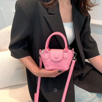 Women Fashion Mini Cute Casual Solid Color Crossbody Bag