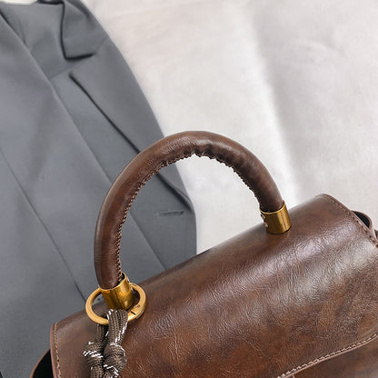 Women Fashion Retro Small Square Multifunctional Pendant Shoulder Bag