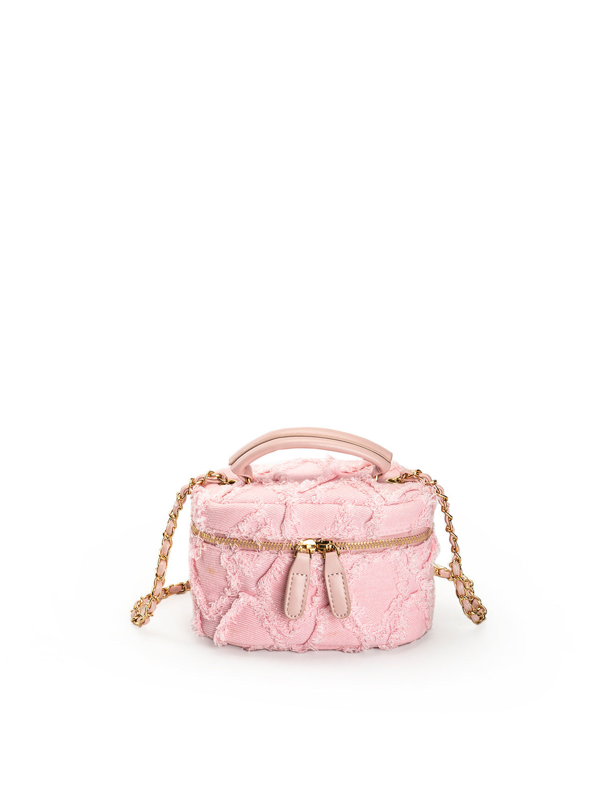 Retro Rough Denim Shoulder Bag