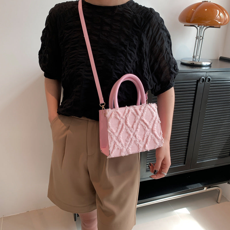 Women'S Fashion Large Capacity Denim Handbag