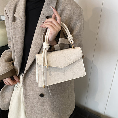 Simple Fashion Flip Print Square Shoulder Bag