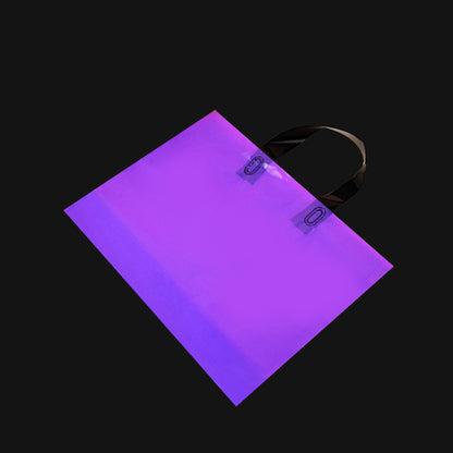 Sac en plastique d'emballage de couleur unie pour vêtements et lingerie 