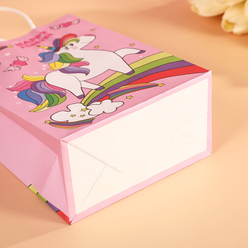 Sac de rangement et d'emballage My Little Pony Rainbow Unicorn pour accessoires de vêtements 