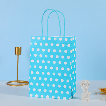 Sac de rangement à pois pour accessoires de vêtements 