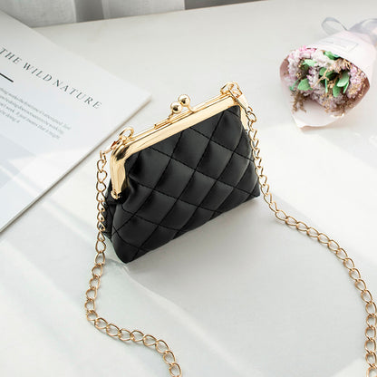 Women Fashion Rhombus Chain Mini Bag