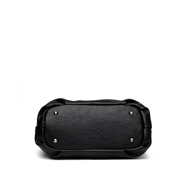 Autumn And Winter Women Casual Solid Color Large Capacity Chain Handbag