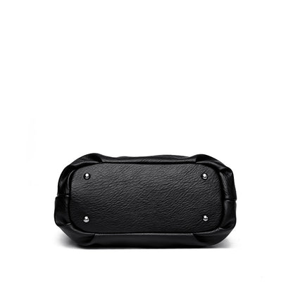 Autumn And Winter Women Casual Solid Color Large Capacity Chain Handbag