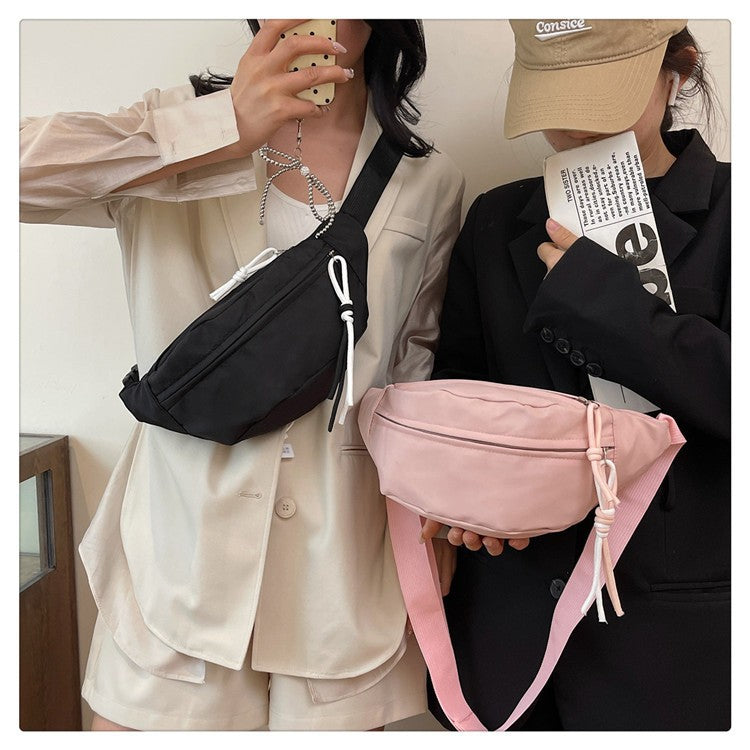 Women Simple Casual Large-Capacity Crossbody Chest Bag