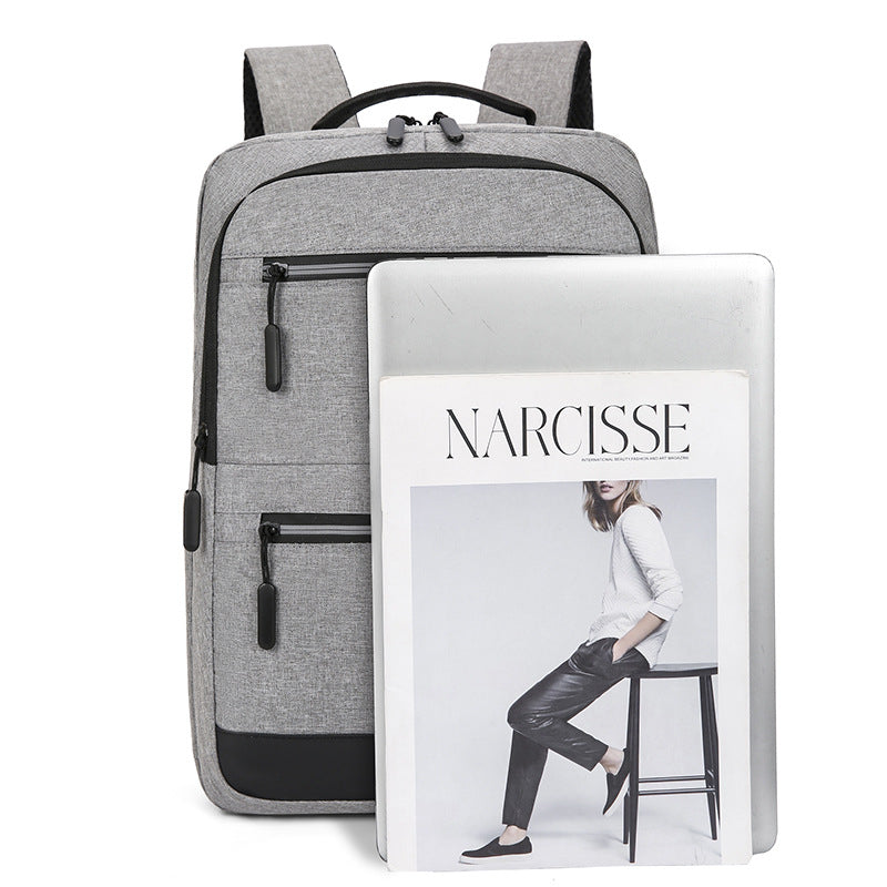 Simple Business USB Large Capacity Backpack