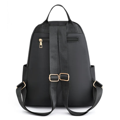 Women Fashion Embroidered Thread Oxford Backpack