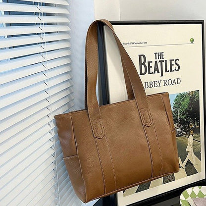 Women Fashionable Large Capacity PU Tote Bag