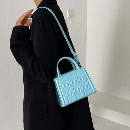 Sac à bandoulière simple et uni avec indentation 