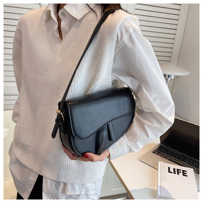 Women'S Fashion Vintage Underarm Saddle Bag Shoulder Bag