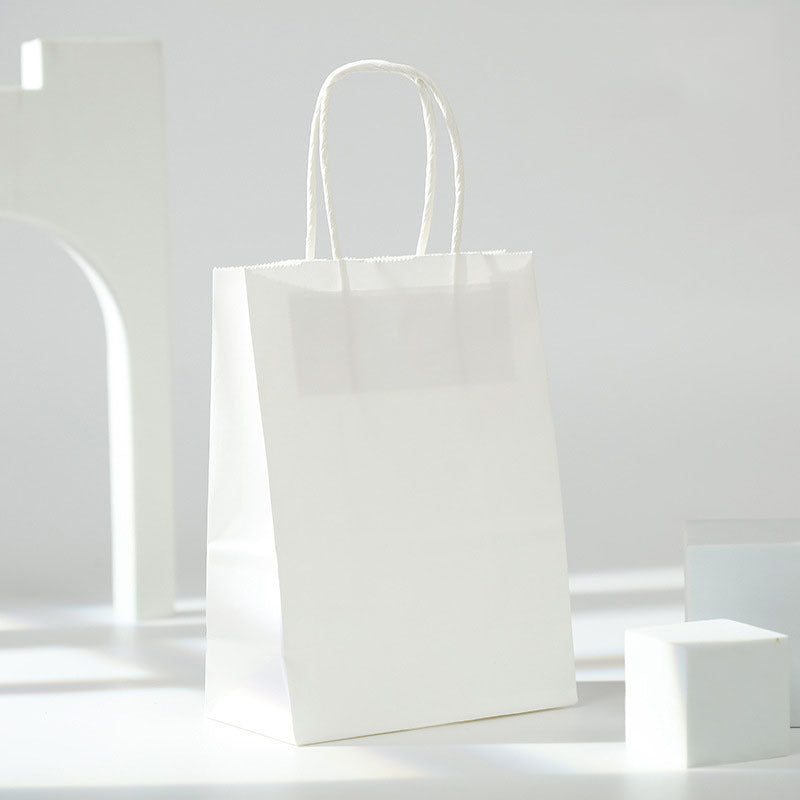 Fashion Creative Solid Color Custom Packaging Bag Clothing Shopping Portable Gift Bag