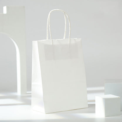 Fashion Creative Solid Color Custom Packaging Bag Clothing Shopping Portable Gift Bag