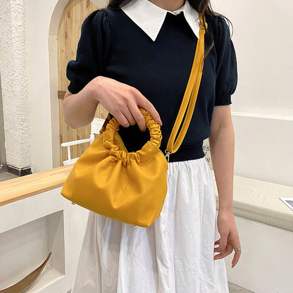 Women'S Simple Solid Color Shoulder Bag