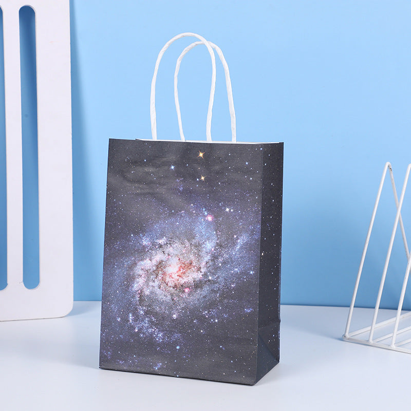 Sac de rangement imprimé étoiles tendance pour accessoires de vêtements 
