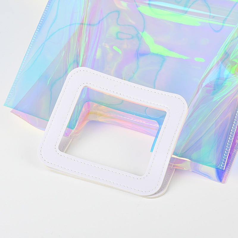 Creative Laser Soft Plastic Handle Gift Bag