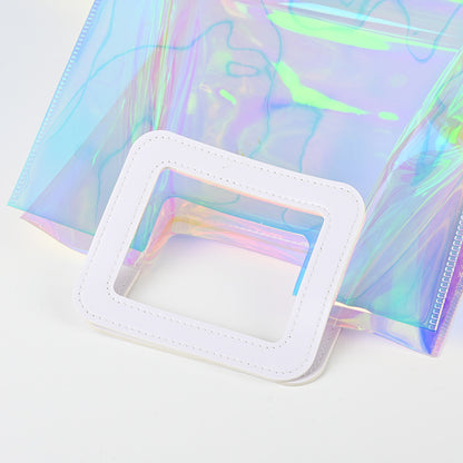 Creative Laser Soft Plastic Handle Gift Bag