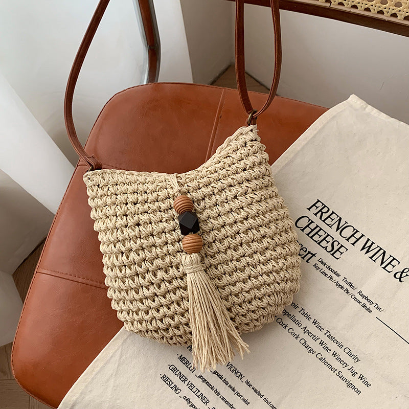Bohemian Casual Woven Shoulder Bag